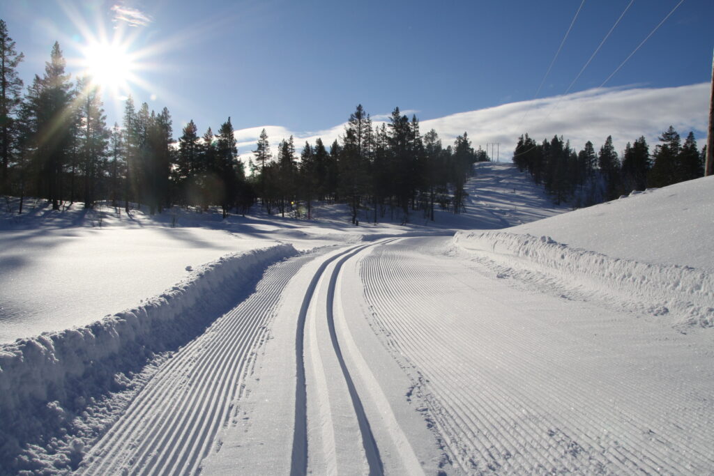 Tykkås, Hovden sør- vinter skispor